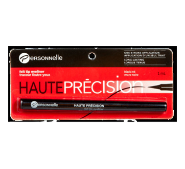 Image 2 of product Personnelle Cosmetics - Haute Précision Felt Tip Eyeliner, 1 ml Black Carbon