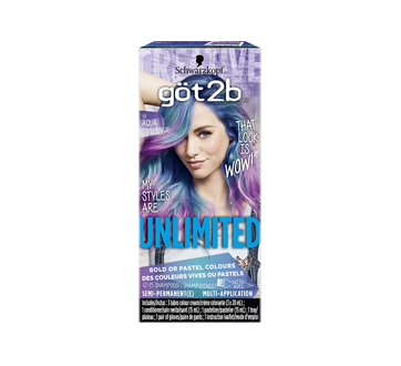 Unlimited Semi Permanent Colour Cream 1 Unit Got2b Semi