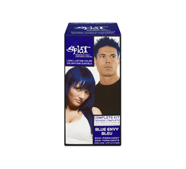 Image 3 of product Splat - Color, Bleach & Peroxide Complete Kit, 200 ml Blue Envy