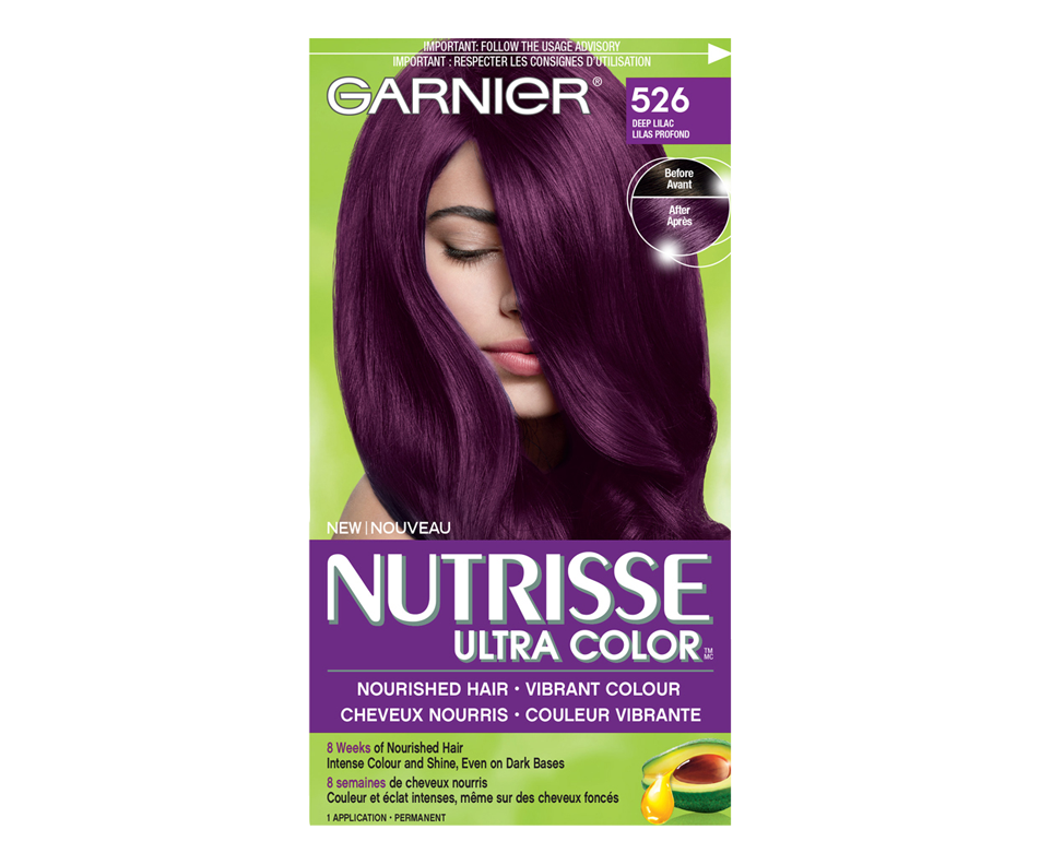 6. Garnier Nutrisse Ultra Color Nourishing Hair Color Creme - Reflective Blue Black - wide 5