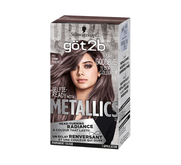 Göt2b Metallics Permanent Hair Color, 1 unit 