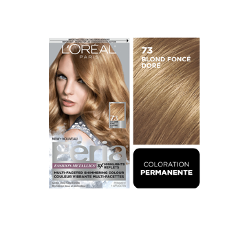 Image 2 du produit L'Oréal Paris - Féria Fashion Metallics coloration, 1 unité blond foncé doré