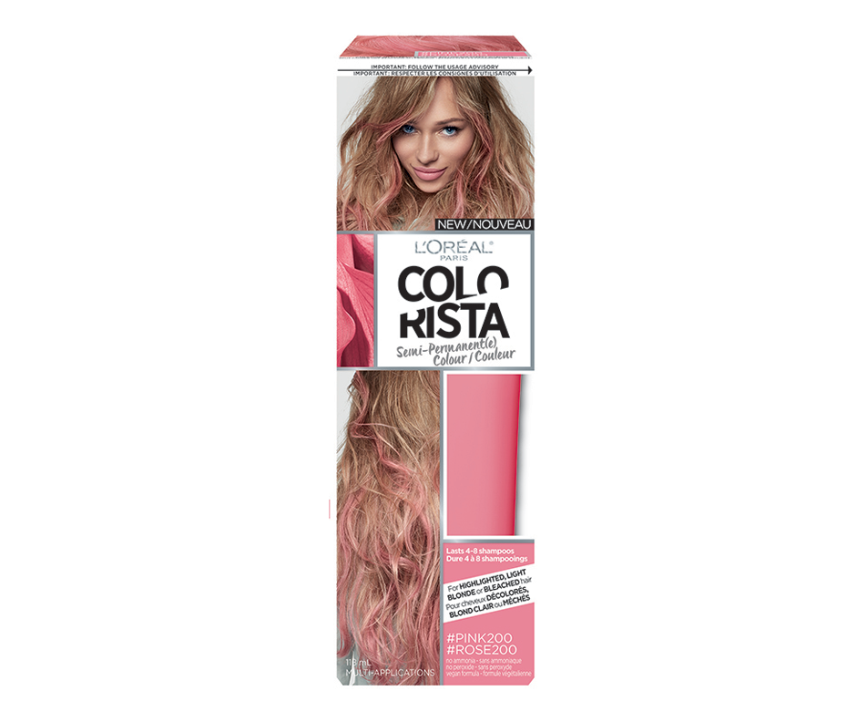 L'Oreal Paris Colorista Semi-Permanent Hair Color for Light Bleached or Blondes, Turquoise - wide 4