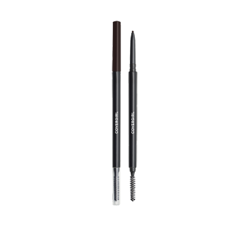 Image of product CoverGirl - Easy Breezy Brow Micro-Fine + Define Brow Pencil, 0,09 g Rich Brown - 705
