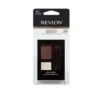 Image du produit Revlon - ColorStay Brow Kit trousse à sourcils, 1 unité 102 brun foncé