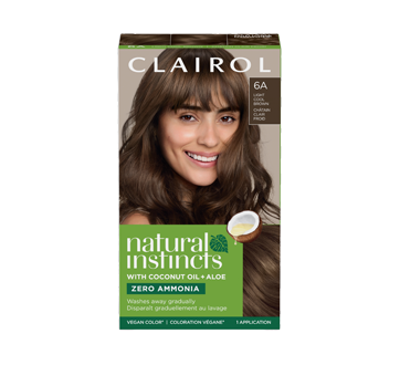 Image of product Clairol - Natural Instincts Semi-Permanent Coloration, 1 unit Light Cool Brown