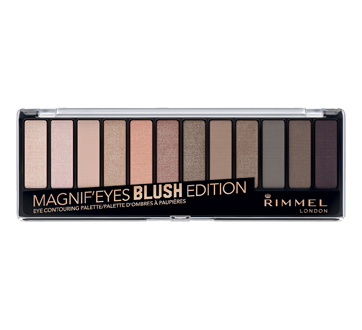 Image du produit Rimmel London - Magnif'Eyes palette d'ombres à paupières, 14,16 g Blush - 002