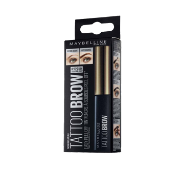 Image 3 du produit Maybelline New York - Tattoo Brow encre à sourcils peel off, 4,9 ml marron clair