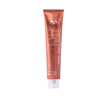 Image 2 du produit Solfine - Crema Délice Color crème colorante pour cheveux avec extrait de yaourt, 60 ml 3 - Châtain foncé