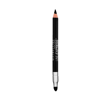 Image 1 of product Maybelline New York - Sharpenable Wood Pencil Eyeliner, 1 g Ebony Black