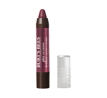 Image 2 du produit Burt's Bees - Crayon à lèvres brillant 100 % naturel, 2,83 g Bordeaux Vines