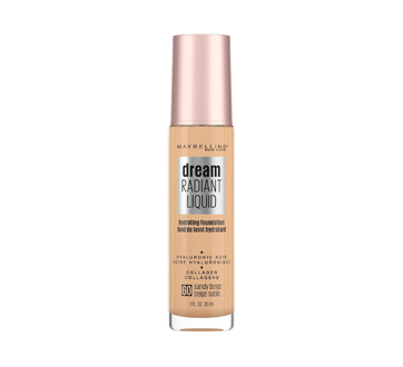 Image 2 of product Maybelline New York - Dream Radiant Liquid Hydrating Foundation, 30 ml Sandy Beige