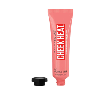 Image 2 du produit Maybelline New York - Cheek Heat fard à joues gel-crème, 8 ml corail ardent