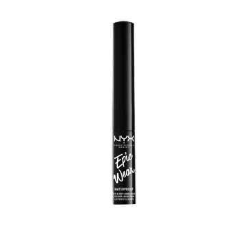 Image 2 du produit NYX Professional Makeup - Traceur liquide semi-permanent Epic Wear, 1 unité Noir