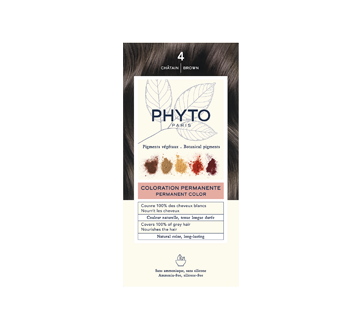 Image du produit Phyto Paris - Phytocolor coloration permanente, 1 unité 4-châtain