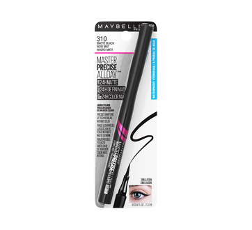 Image 2 of product Maybelline New York - Master Precise All Day Liquid Eyeliner, 1 ml Matte Black