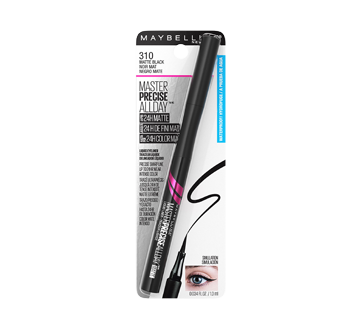 Image 2 du produit Maybelline New York - Master Precise All Day ligneur pour yeux liquide, 1 ml Matte Black