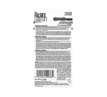 Image 4 du produit Maybelline New York - Falsies Lash Lift Intensifier mascara, 29 g Ultra Black