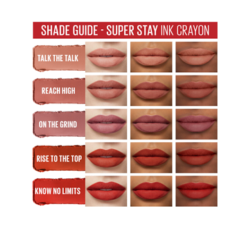Image 4 of product Maybelline New York - Super Stay Ink Lips Crayon, 12 g Rise to the Top