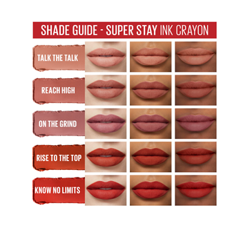 Image 4 of product Maybelline New York - Super Stay Ink Lips Crayon, 12 g Rise to the Top