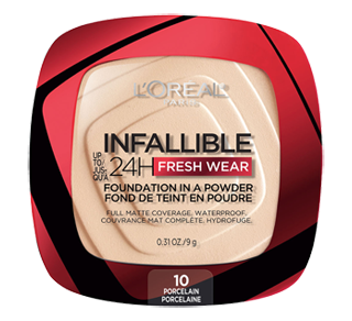Infallible 24H Fresh Wear fond de teint en poudre fini mat, 9 g