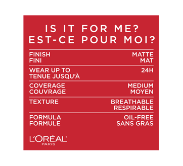 Image 5 of product L'Oréal Paris - Infallible 24H FreshWear Foundation-in-a-Powder Matte Finish, 9 g Procelaine - 10
