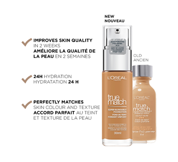 Image 2 of product L'Oréal Paris - True Match Super-Blendable Foundation, 30 ml 1N - Ivoire