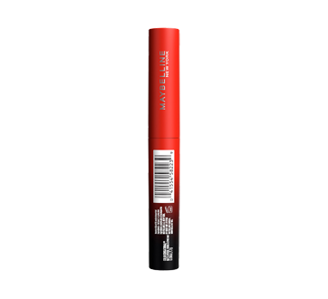 Image 3 of product Maybelline New York - Color Sensational Ultimatte Slim Lipstick, 1.7 g More Scarlet