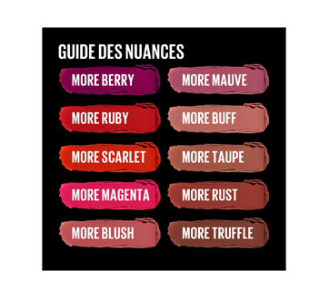 Image 7 du produit Maybelline New York - Color Sensational Ultimatte rouge à lèvres mince, 1,7 g More Scarlet