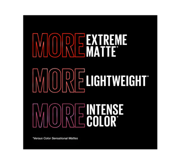 Image 5 of product Maybelline New York - Color Sensational Ultimatte Slim Lipstick, 1.7 g More Berry