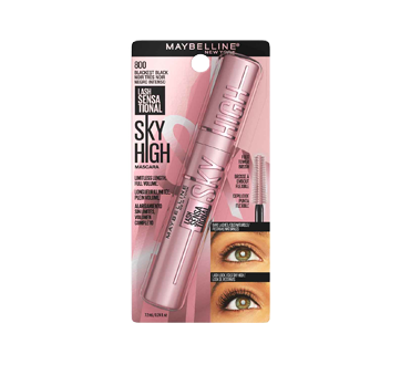 Image 5 of product Maybelline New York - Lash Sensational Sky High Mascara Full Volume, 7.2 ml Blackest Black