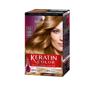 Keratin Color crème colorante permanente, 60 ml