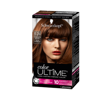 Acheter Teinture pour les cheveux en crème: 3.65, marron foncé; pour 2  candidatures.