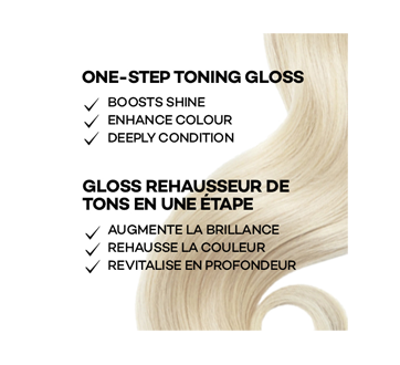 Image 2 of product L'Oréal Paris - Le Color Gloss One Step Toning Gloss, 1 unit Cool Blonde