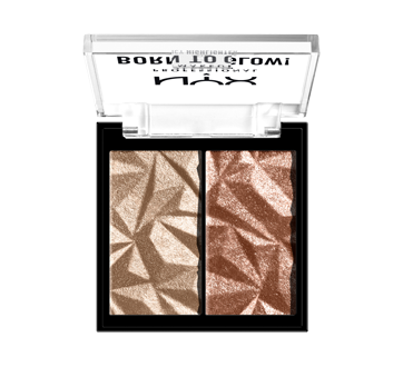 Image 2 du produit NYX Professional Makeup - Born To Glow Icy duo d'illuminateurs, 8 ml Platinum Status