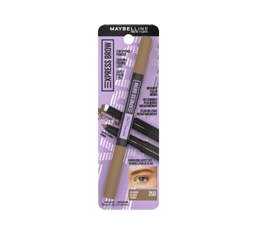 Image 3 of product Maybelline New York - Express Brow 2-in-1 Pencil & Powder, 0.61 g  Blonde