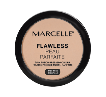 Image of product Marcelle - Flawless Skin Fusion Pressed Powder, 7 g Beige Chamois