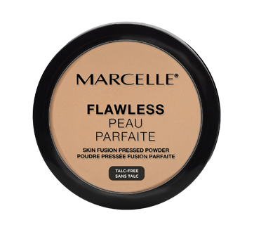 Image of product Marcelle - Flawless Pressed Powder, 7 g Beige nu