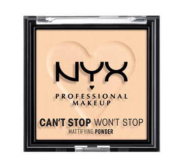 Image 1 du produit NYX Professional Makeup - Can't Stop Won't Srop poudre matifiante, 8 ml Light