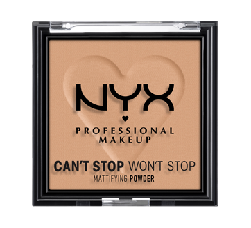 Image 1 du produit NYX Professional Makeup - Can't Stop Won't Srop poudre matifiante, 8 ml Tan