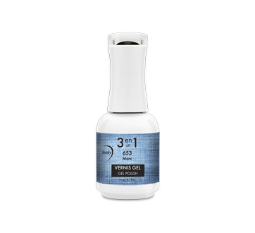 Image du produit Looky - Vernis gel 3 en 1, 15 ml 653 Marc
