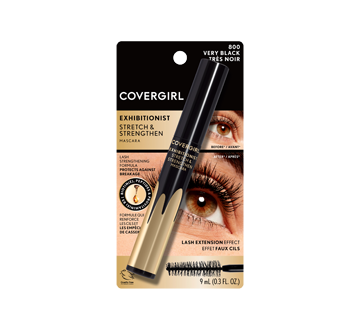 Image 3 of product CoverGirl - Exhibitionist Stretch & Strengthen Mascara, 9 ml Very Black - 800