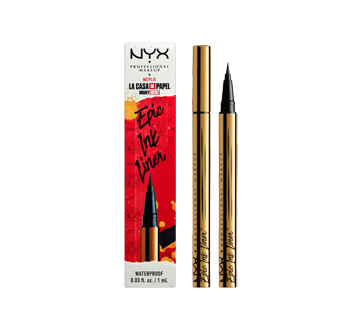 Image 1 of product NYX Professional Makeup - La Casa De Papel Waterproof Epic Ink Liner, 1 unit Black