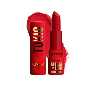 Image 3 du produit NYX Professional Makeup - La Casa De Papel Tokyo rouge à lèvres, 1 unité Rebel Red