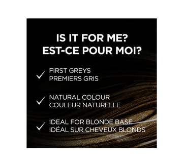 Image 4 du produit L'Oréal Paris - Superior Preference Cool Blondes coloration permanente, 1 unité 7AU blond foncé ultra cendré