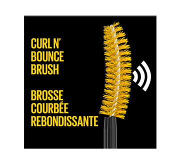 Image 4 of product Maybelline New York - The Colossal Curl Bounce Mascara, 10 ml 255 - Very Black