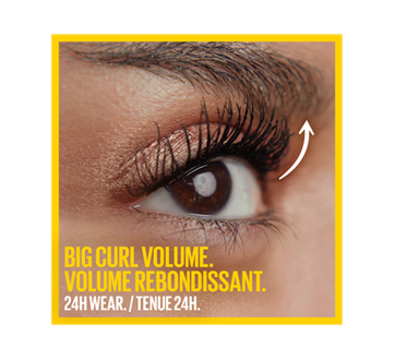 Image 6 of product Maybelline New York - The Colossal Curl Bounce Mascara, 10 ml 255 - Very Black