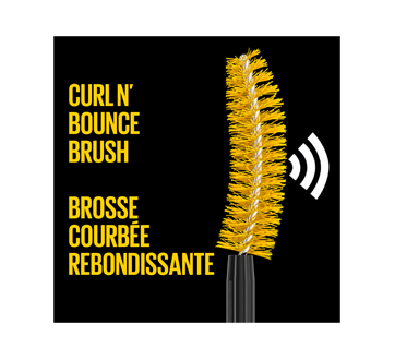 Image 4 of product Maybelline New York - The Colossal Curl Bounce Mascara Waterproof, 10 ml Very Black