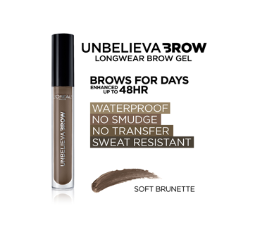 Image 2 of product L'Oréal Paris - Unbelieva-Brow Eyebrow Gel, 4.5 ml Soft Brunette 567