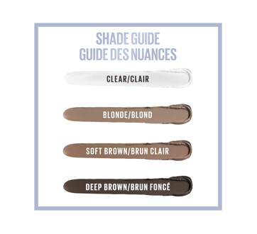 Image 3 of product Maybelline New York - Tattoo Studio Brow Lift Stick Smudge-Resistant, 1.1 g Soft Brown